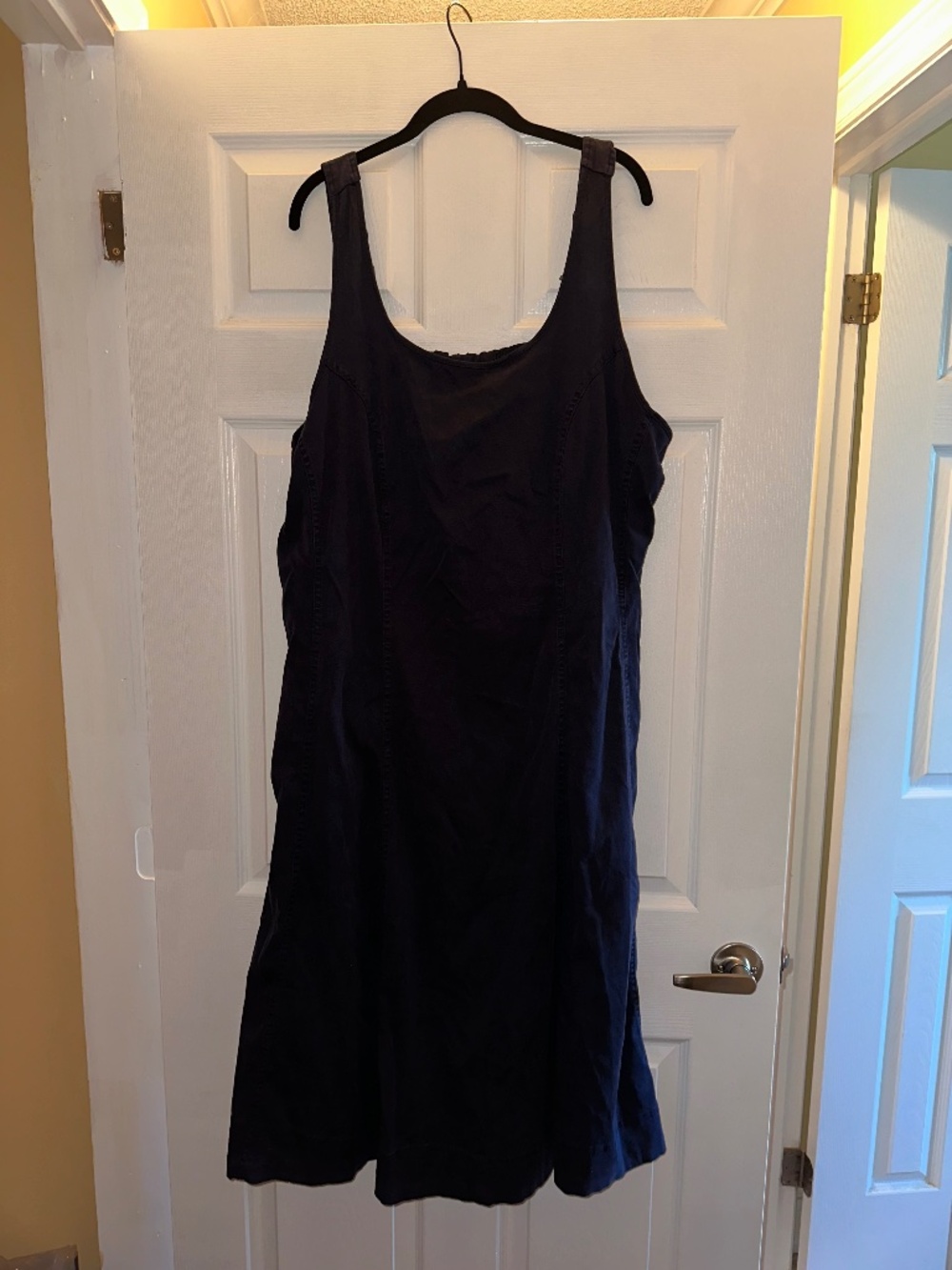 Nicole Miller New York NWT Navy Sleeveless Fit & Flare Dress 3X Plus Size